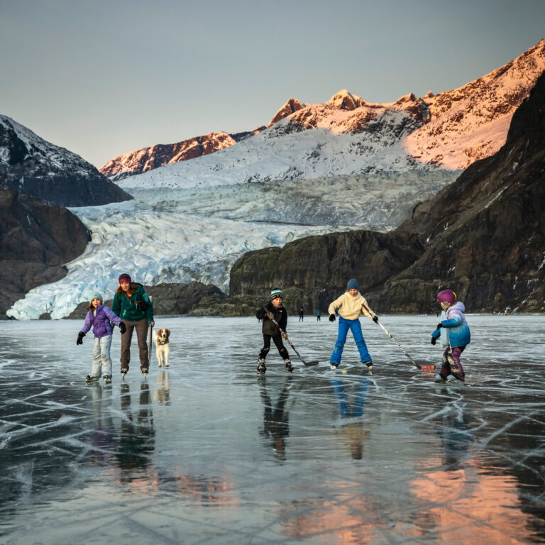 Alaska in Winter: A Playground of Ice and Snow