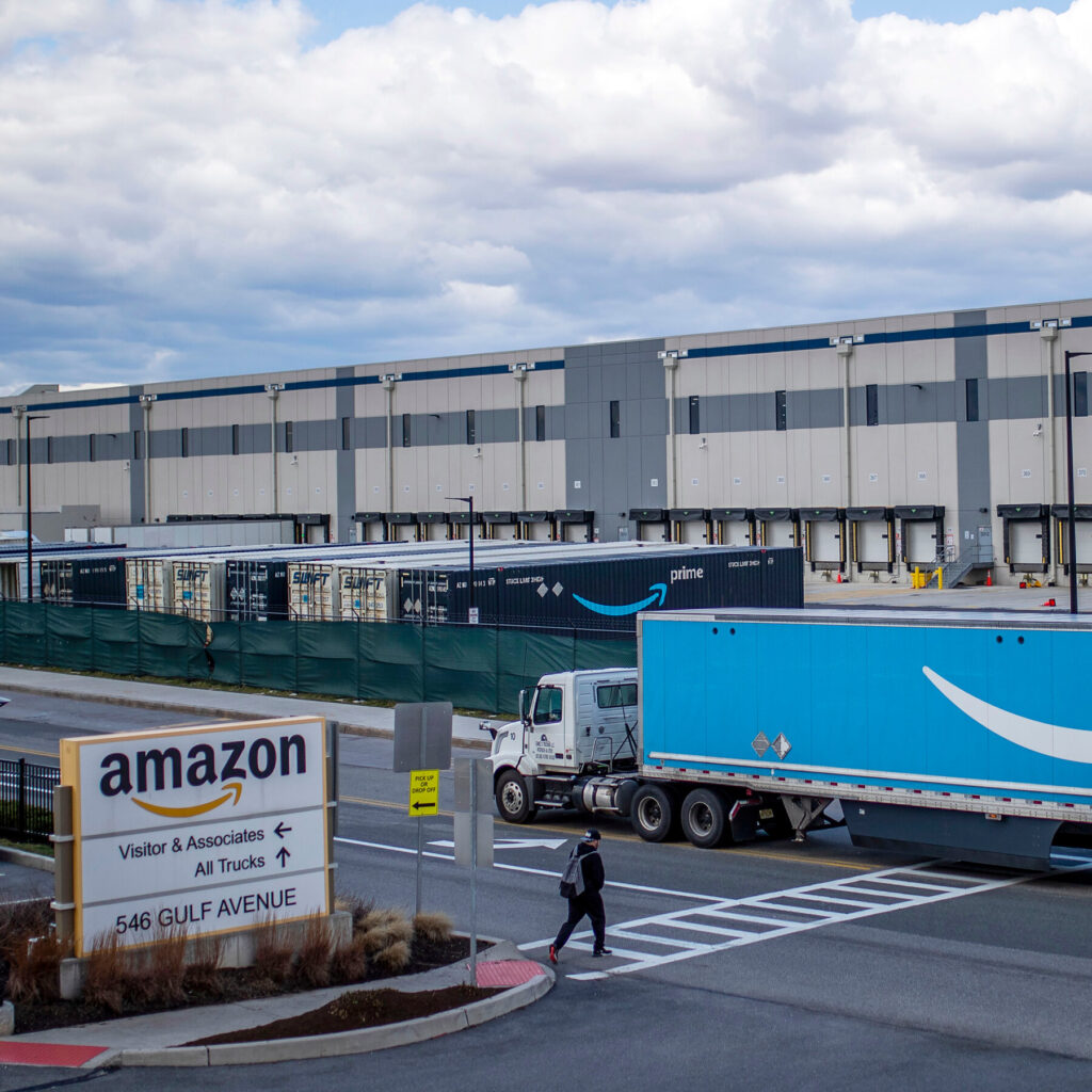 Amazon Workers at Seven Distribution Centers Walk Out