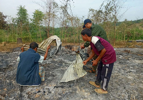 Bandarban: 17 houses of Tripura Christians ‘torched’