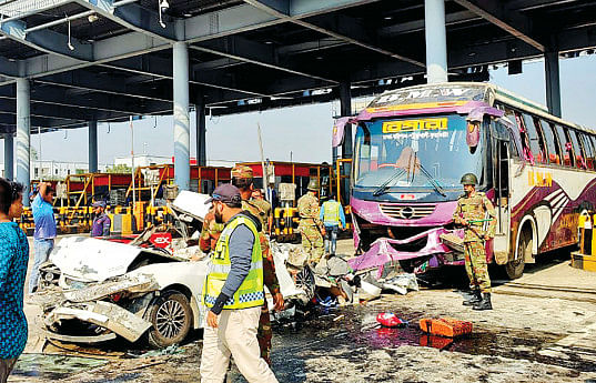 Toll plaza tragedy: Registration of bus cancelled