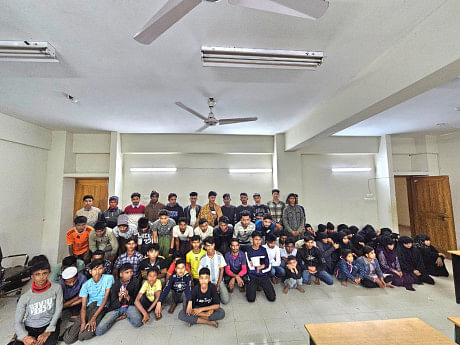 66 trafficking victims rescued in Teknaf, five held