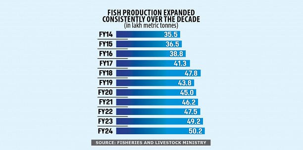 Bangladesh thriving in meat, fish production