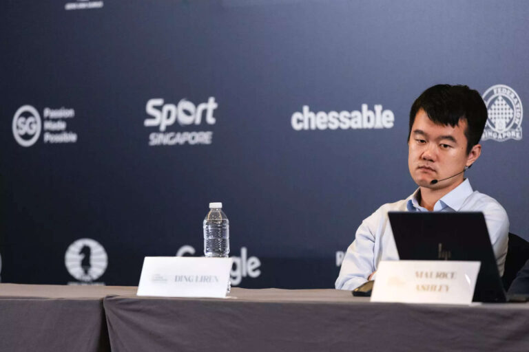 Russian Chess chief accuses Liren of losing on purpose