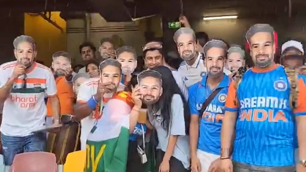 Rishabh Pant 'army' having a ball at the Gabba - Watch