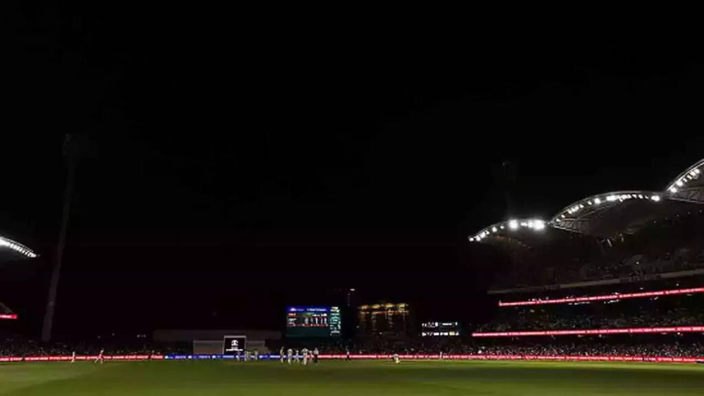 Nathan Lyon, the batter, caused a floodlight fiasco in Adelaide. Watch