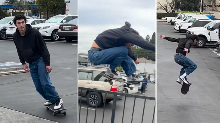 Is this Luigi Mangione skateboarding? Viral video leaves netizens stunned