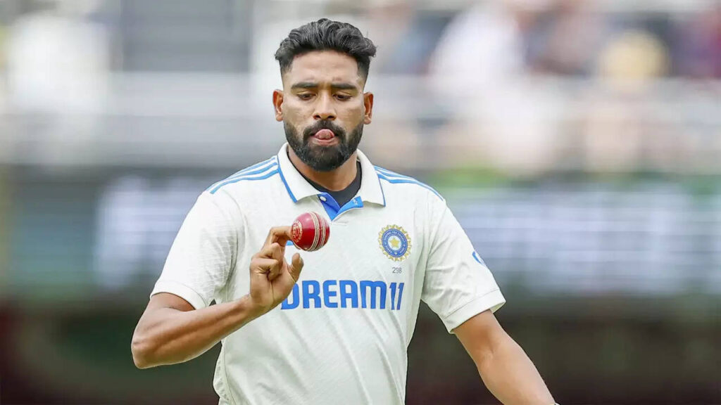 Mohammed Siraj bowling with a niggle, reveals Bumrah