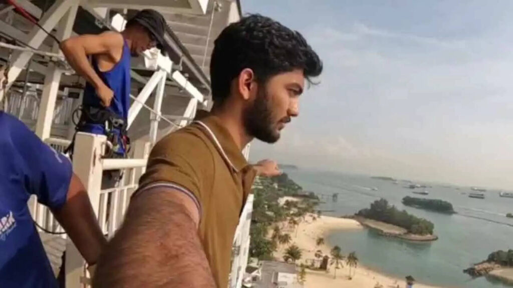 Watch: D Gukesh takes the plunge with bungee jumping