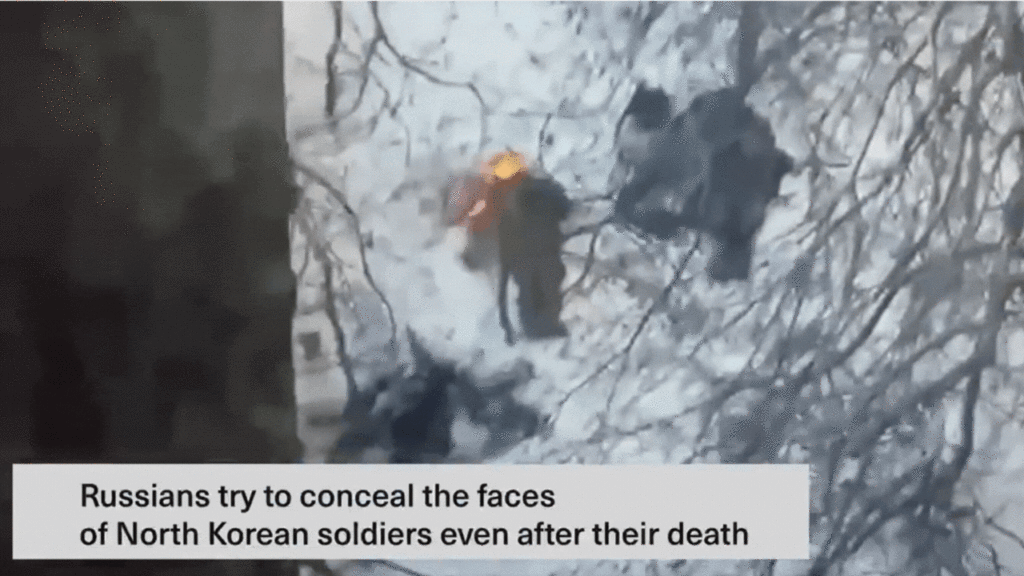 'Madness must be stopped': Ukraine accuses Russian troops of burning faces of dead North Korean soldiers