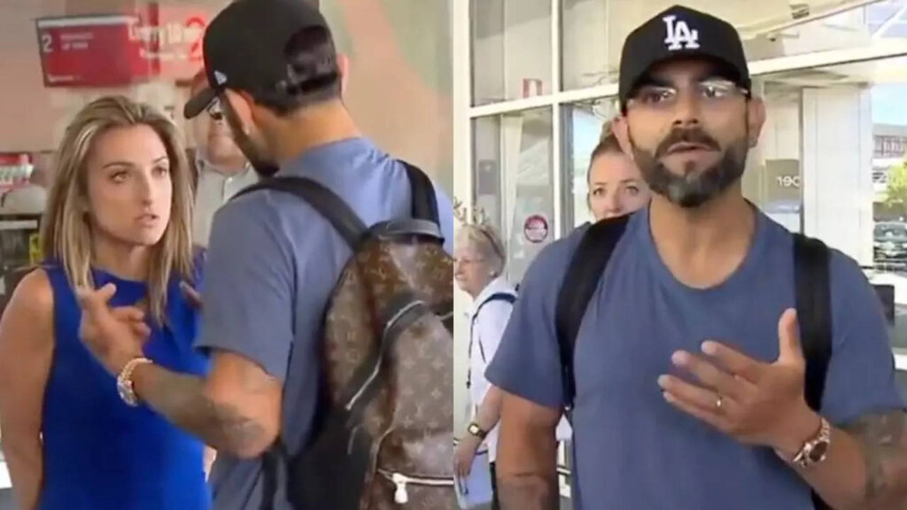 Watch video: Virat Kohli gets angry on arrival in Melbourne