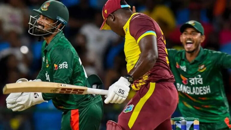 Bangladesh complete 3-0 T20I series sweep over West Indies