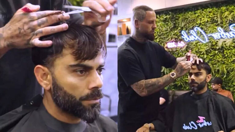 Watch: Virat Kohli gets a new hairdo ahead of Boxing Day Test