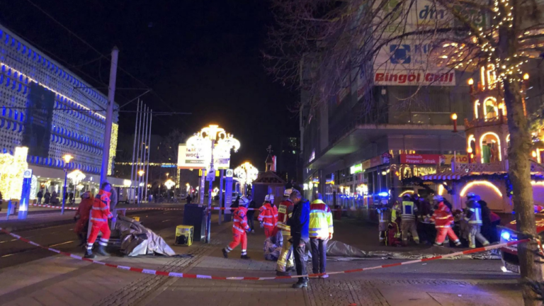 'Saw blood on floor': Eyewitnesses describe chilling experiences from Germany Christmas market car crash