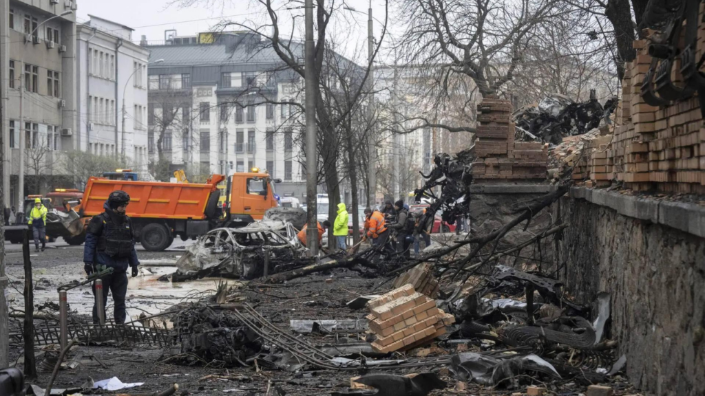 Russian attack on Ukraine: Embassies in Kyiv among damaged sites; one dead, 12 injured