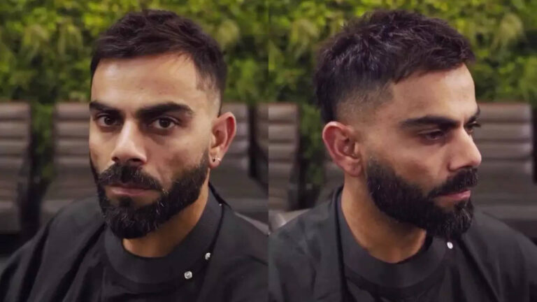 Virat Kohli gets a new haircut in Oz