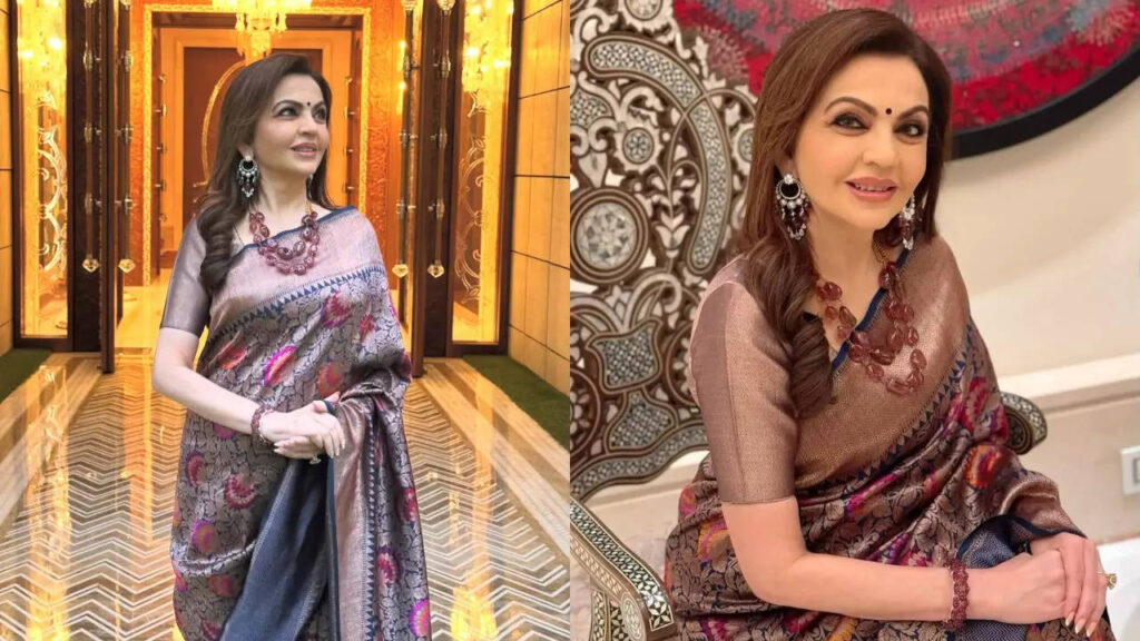 Nita Ambani's stunning handwoven saree