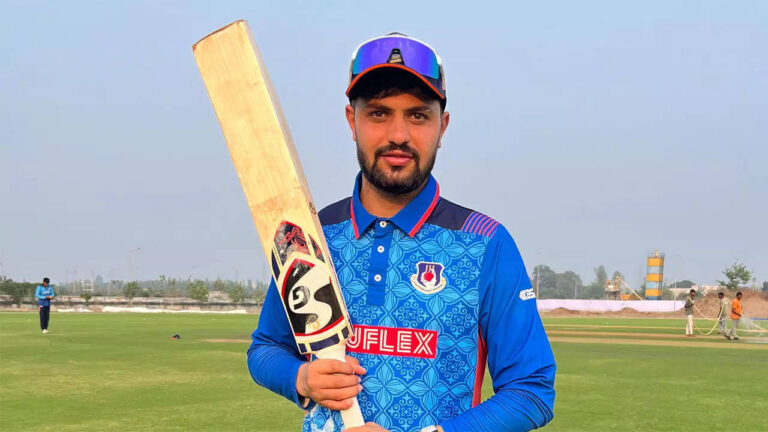 20 sixes, 13 fours mayhem! Sameer Rizvi goes bonkers with record double ton