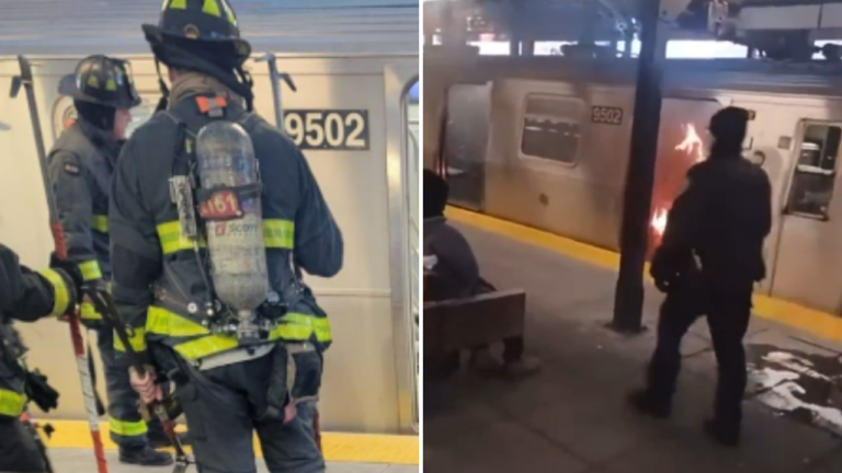 'It’s scary': Woman burned alive while sleeping in subway train in US