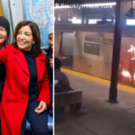 New York Governor criticized over 'Safe subways' claim on same day woman burned alive on train