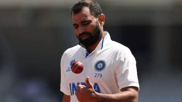 Shami not fit for remaining two Tests of Border-Gavaskar Trophy