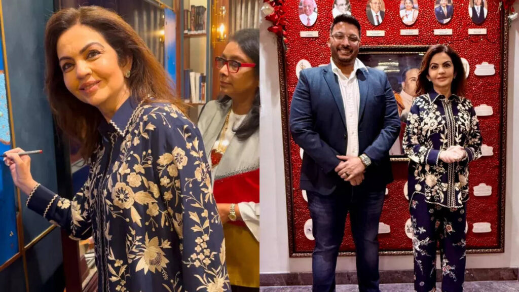 Nita Ambani went jewellery shopping at this store!