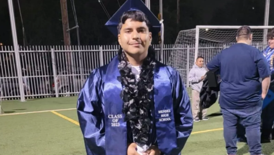 'Ambushed in cold blood' : Los Angeles teen killed in suspected gang war after stopping to help attacker