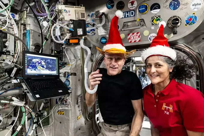 How astronauts stuck in space end up with Santa hats for Christmas? Nasa responds