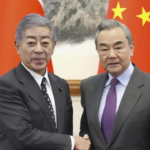 Japan's top diplomat in China to address 'challenges'