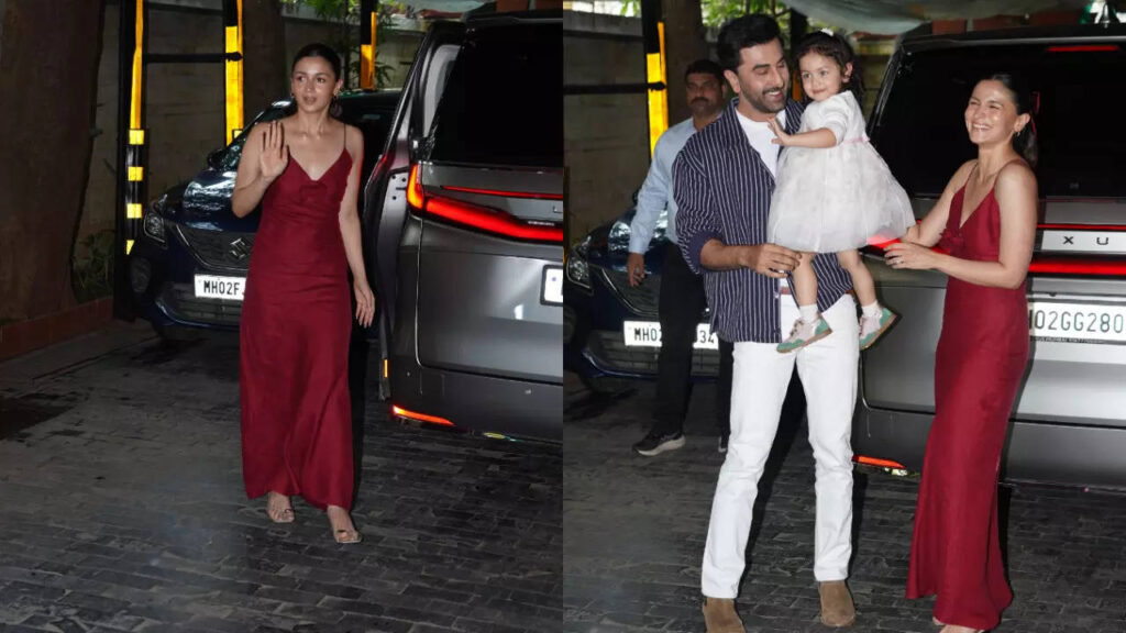 Alia Bhatt's style at Kapoor family's Xmas lunch