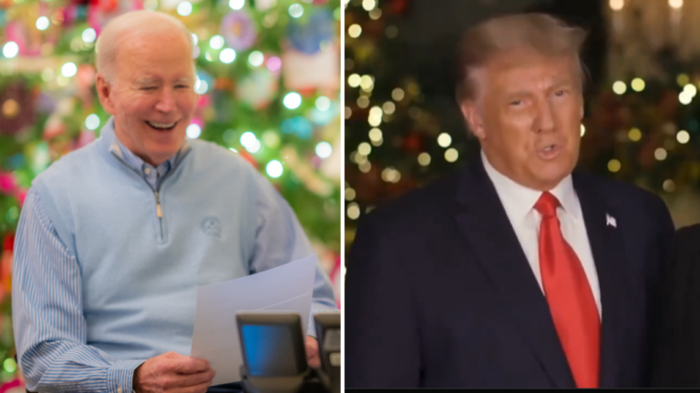 Biden and Trump share starkly different Christmas messages ahead of Inauguration Day: 'We’re here to love one another'