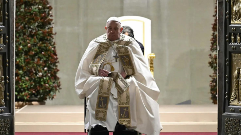 Pope brings Holy Year and message of hope to Rome's main prison