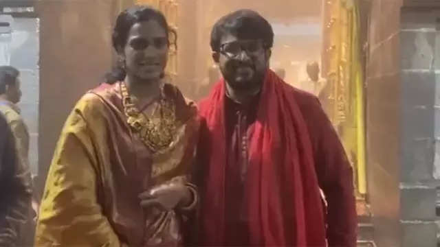 Sindhu and husband Venkata seek blessings at Tirumala - Watch