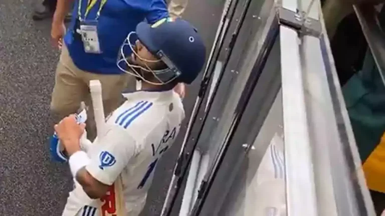 Watch: Heckled Virat Kohli confronts fans after dismissal