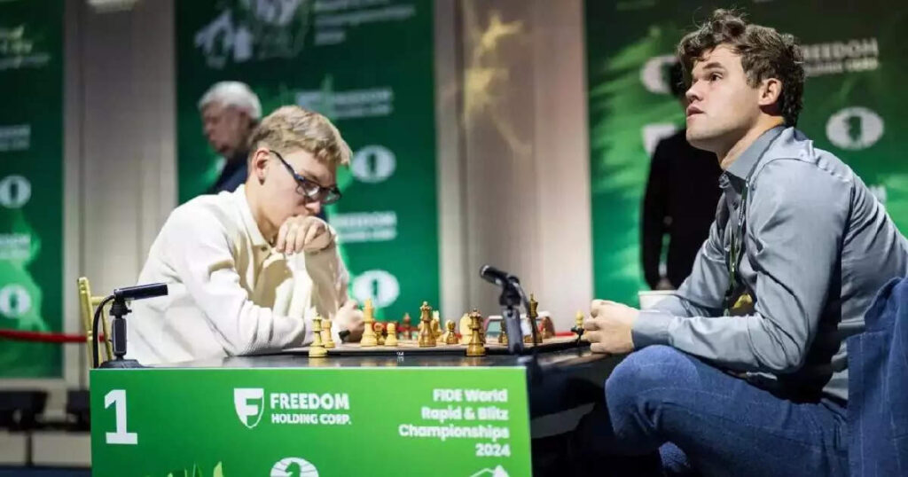 Carlsen responds to disqualification at Worlds