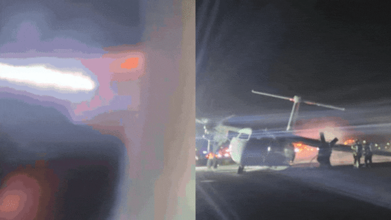 Air Canada plane catches fire on landing hours after South Korea crash; airport shut