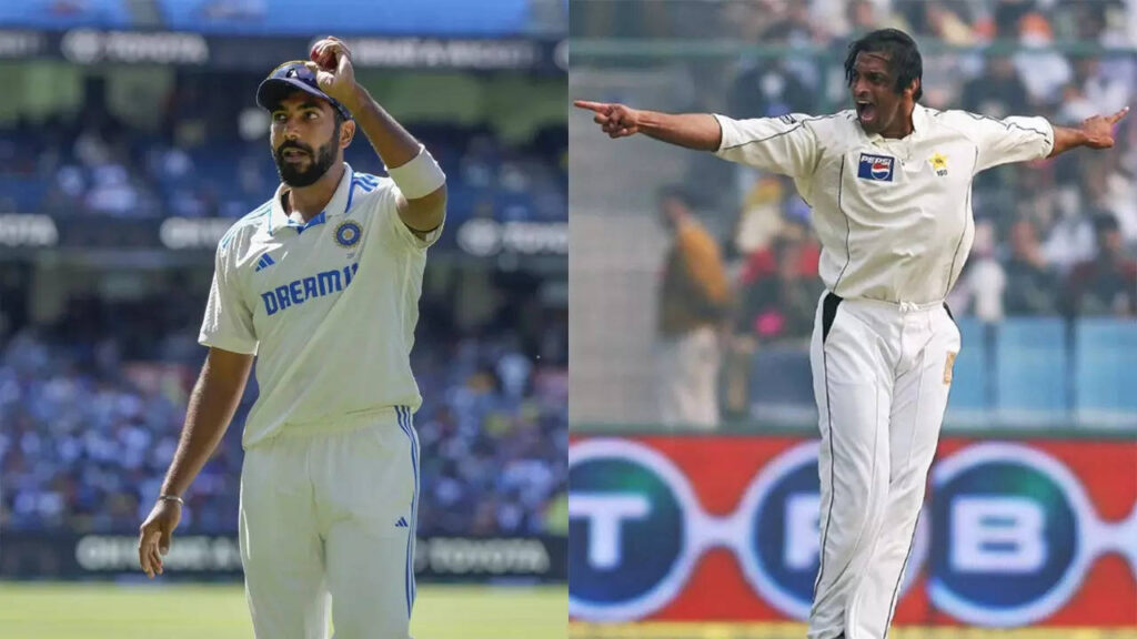 Jasprit Bumrah breaks Shoaib Akhtar's record