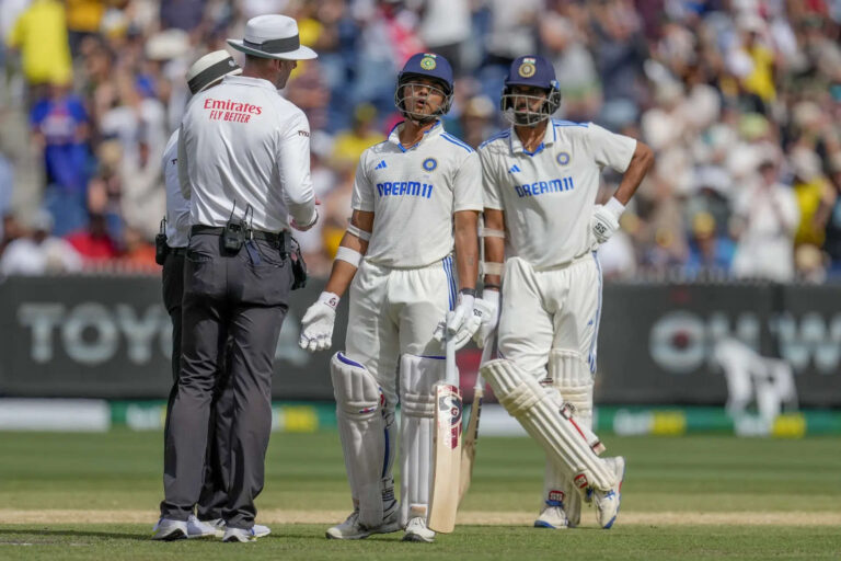 Rohit on Yashasvi's dismissal: 'It looked like he touched it'