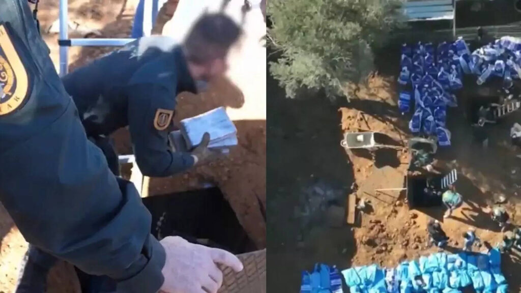 Watch: Spanish authorities seize seven tons of cocaine hidden beneath farm