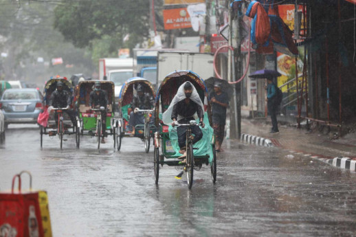 Depression in Bay: Rains likely in Dhaka, 6 other divisions today