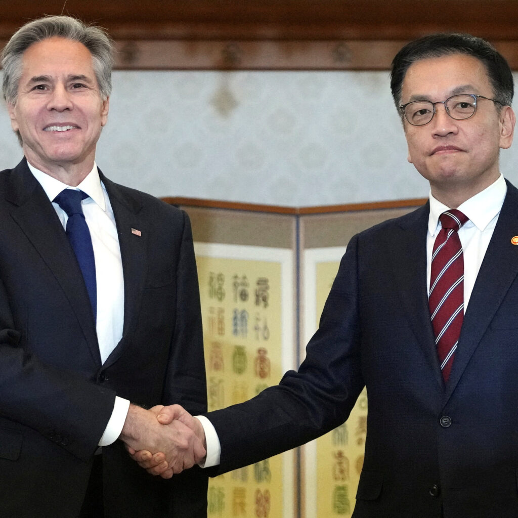 In Seoul, Blinken Bolsters Alliance Amid Challenges to Democracies