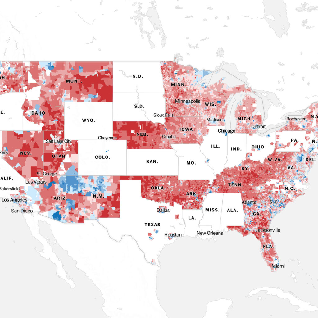 We’re Sharing the Data Behind Our Detailed 2024 Election Map