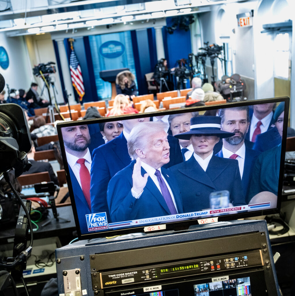 MSNBC Mourns and Fox Makes Merry as Trump Season 2 Premieres