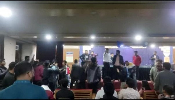 Chaos, vandalism at first JU JCD meeting