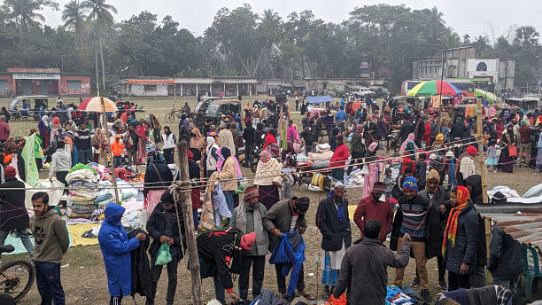 Bagerhat's footpath markets bustling with activity