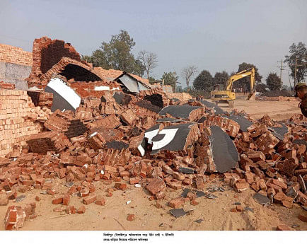 7 illegal brick kilns demolished in Tangail