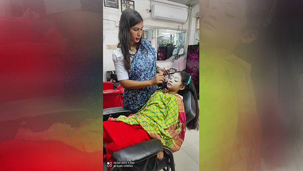 Chaity breaking barriers  through beauty services