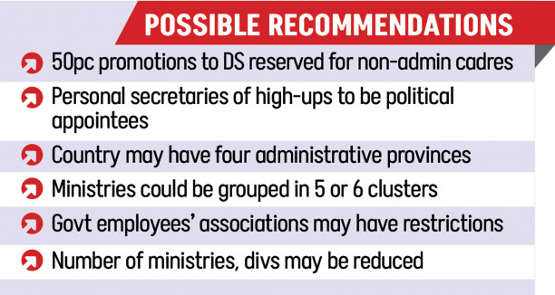 Ppublic admin reforms: Cluster system may be proposed for ministries