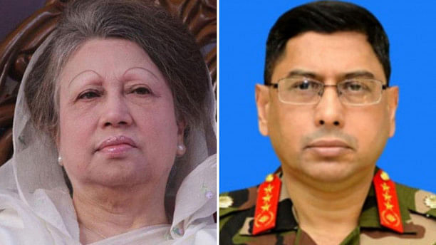 Army chief meets Khaleda Zia