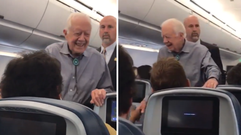 Jimmy Carter's heartwarming airline tradition: 'He shook hands with each person on plane'