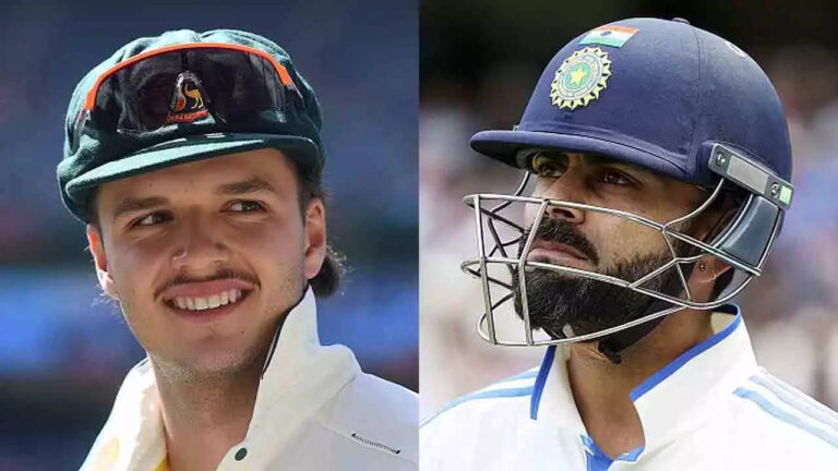 Animosity between Sam Konstas and Virat Kohli?